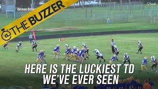 This TD by a JV team might be the luckiest touchdown we’ve ever seen | @TheBuzzer | FOX SPORTS