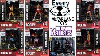 ***see newer video*** Every McFarlane Toys Movie Maniacs Comparison List