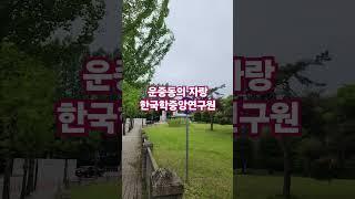 운중동 한국학중앙연구원 앞길#운중동#한국학중앙연구원