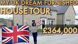 HOUSE TOUR OF MY UK DREAM HOME |3 BEDROOM DETACHED NEW BUILD IN THE UK FT WHITECALLING