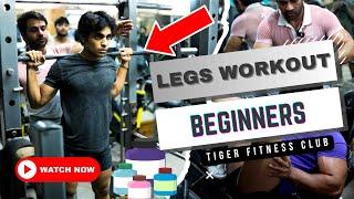 Beginners Legs Workout | Top Two Supplements | Team Tiger