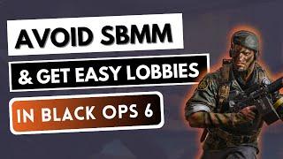 How to get bot lobbies in Black Ops 6  NO SBMM 