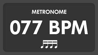 77 BPM - Metronome - 16th Notes