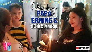 CELEBRATING PAPA ERNING's 80th BIRTHDAY