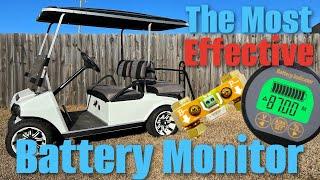 How To Install A Smart Battery Meter & Shunt In A Golf Cart | Measures More Than Just Voltage