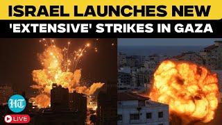 LIVE | Israel Bleeds Gaza, Carries Out 'Extensive Strikes' | IDF | Ceasefire | Hamas | US | Trump