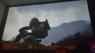 PS4 Pro BenQ HT-2550 4K HDR Projector Setup & HDR Settings