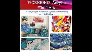 Workshop Acrylic Pouring - Fluid Art