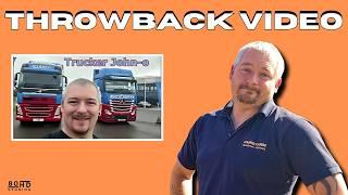 Truckers Thursday Thowback. Driving During Covid in 2020. UK Trucking