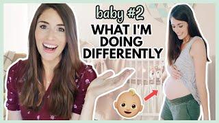 What I'm Doing Different With Baby 2  (Diet, Breastfeeding, Postpartum,  Etc.)