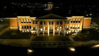 Heritage Hall at night - Western Michigan University