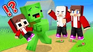 Mikey Saved BABY JJ from his EVIL PARENTS! Maizen Family Sad Story in Minecraft - Maizen