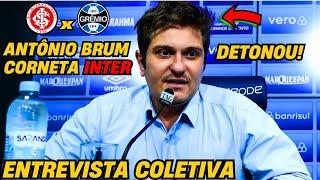 ENTREVISTA COLETIVA ANTÔNIO BRUM INTER X GRÊMIO