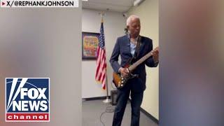 'TONE DEAF AND JUST LEARNING GUITAR': Dem called out for song protest