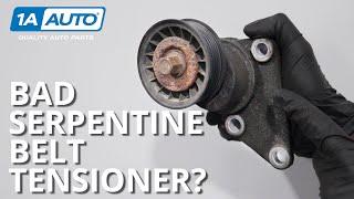 How to Diagnose a Loose or Stuck Belt Tensioner on Your Car or Truck