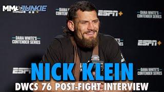 Nick Klein Earns Brown Belt and UFC Contract with Victory | DWCS 76