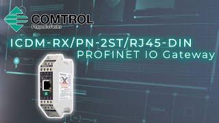 Pepperl+Fuchs Comtrol ICDM-RX/PN-2ST/RJ45-DIN