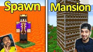 Craziest seed in Minecraft  techno gamerz, gamerfleet, yessmartypie, live insaan, bixu