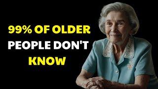 5 Ugly Things You Do As You Get Older Without Realizing It That 99% of Older People Don't Know About