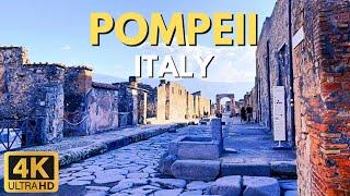 Pompeii Italy - 4K Walking Tour