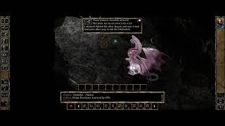 Baldur's Gate 2 - Solo Kensai/Mage vs Silver Dragon