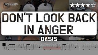 [Lv.10] Don't Look Back In Anger - Oasis  () Pop Drum Cover