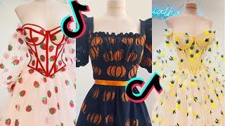 Tiktok Sewing Compilation | Fruit Dresses