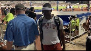 TrackStar.me Salutes Tarsis Orogot of Alabama 19.94 200m at 2023 NCAA Prelims