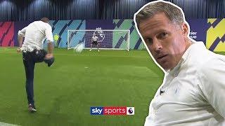 Carragher and Neville recreate Ruben Neves' INCREDIBLE volley!