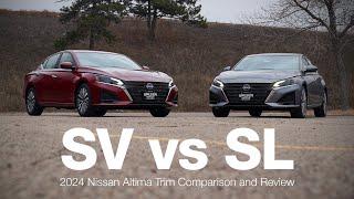 2024 Nissan Altima SV vs SL | Comparison and Review