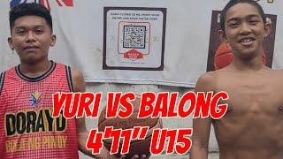 Dorayd Sports 1v1 Basketball ChampionBalong vs Yuri4'11" Height DivisionGame2