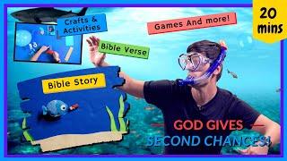 God Gives Second Chances (Kids' Bible Lesson: Jonah)