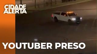 PM prende youtuber que fazia manobras radicais em vias públicas