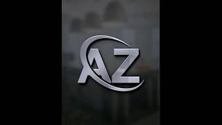 Coreldraw Tutorial - Letter A + Z Logo Design in Coreldraw