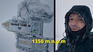 BIESZCZADY / Attempt to climb Tarnica in winter