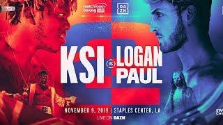 KSI VS Logan Paul 2 FULL FIGHT  (2019) LIVESTREAM