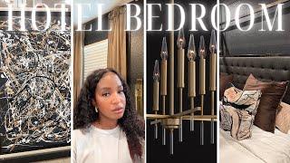 Turning my master bedroom into a luxury hotel suite part 1 | Interior designer Bedroom makeover