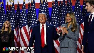 Trump claims victory in presidential election, NBC News hasn't called winner