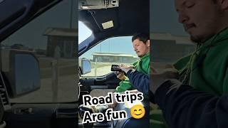 Road trips are fun  #roadtrip #raptor #funny