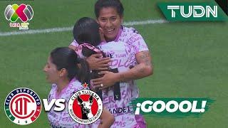 ¡GOOOLAZO! Solórzano lleva DOBLETE | Toluca 0-2 Tijuana | Liga Mx Femenil AP2024-J4 | TUDN