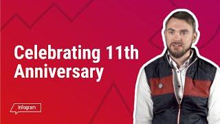 Infogram celebrates it's 11th anniversary with 11 key learnings