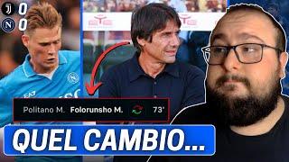 Conte POCO CORAGGIOSO coi cambi? | Pagelle Juventus-Napoli 0-0