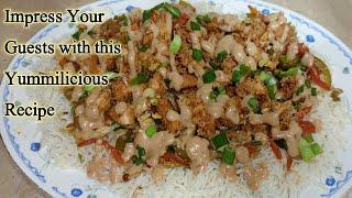 Chicken BBQ Rice Platter Recipe |  Smokey Rice | Perfect Barbeque Rice | Restaurant Style  BBQ Rice