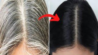 with only 3 amazing ingredients, remove your Gray hairs permanently and naturally!!!