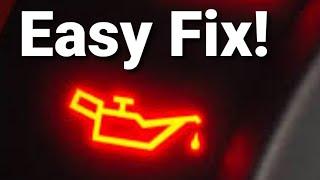 Why Is My Oil Pressure Light On? 4 Common Causes & Fixes (Step-by-Step Guide)