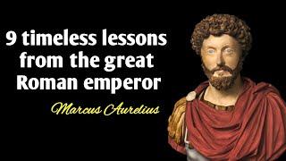 9 timeless lessons from the great Roman emperor Marcus Aurelius | #quotes #lifelessons