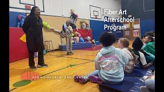 Schweinfurth Art Center's Fiber Art Afterschool Program