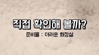 자취생을 위한 초초편리한 화장실 청소템