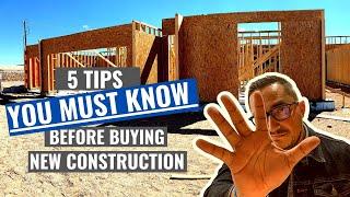 5 Tips to Know Before Buying a New Construction Home in El Paso, Texas