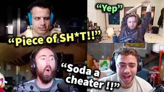 Mizkif confronts Soda for cheating and snitches to T1 and Asmon